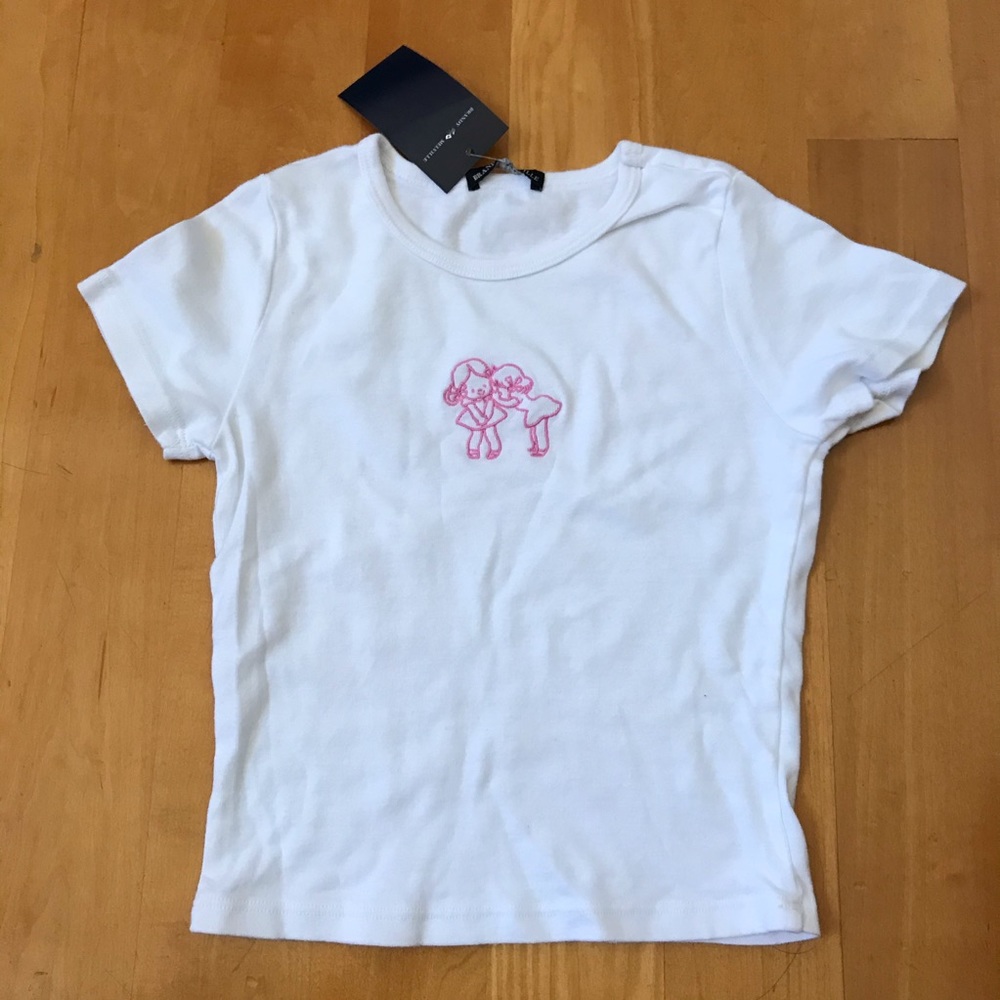 Brandy Melville Ashlyn Pink Whispering Girls NWT